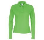 Cottover POLO PIQUE MANCHES LONGUES FEMME - CERTIFIÉ GOTS