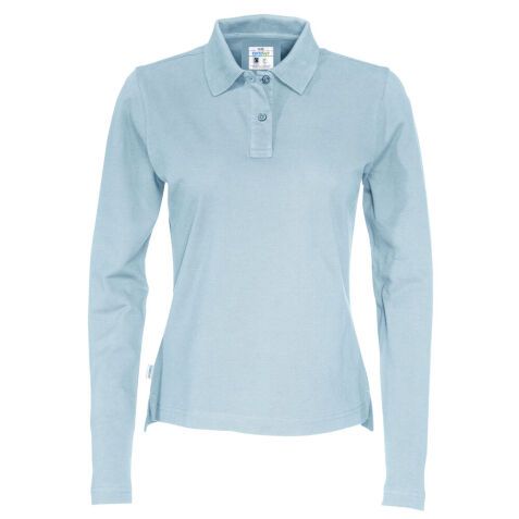 Cottover POLO PIQUE MANCHES LONGUES FEMME - CERTIFIÉ GOTS