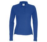 Cottover POLO PIQUE MANCHES LONGUES FEMME - CERTIFIÉ GOTS