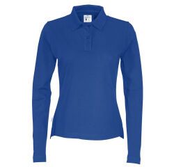 Cottover POLO PIQUE LONG SLEEVE LADY - GOTS GECERTIFICEERD