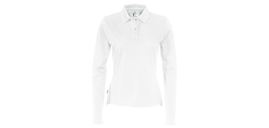 Cottover POLO PIQUE MANCHES LONGUES FEMME - CERTIFIÉ GOTS