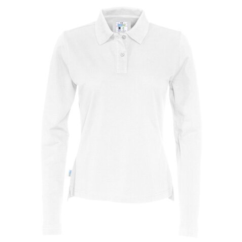 Cottover POLO PIQUE LONG SLEEVE LADY - GOTS GECERTIFICEERD