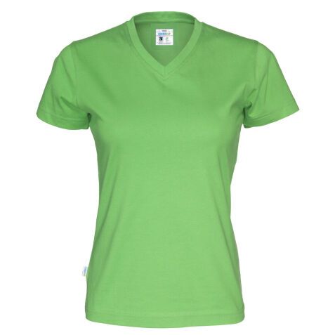 Cottover T-SHIRT MANCHES COURTES COL V FEMME - CERTIFIÉ GOTS