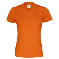 Cottover T-SHIRT V-NECK LADY - GOTS GECERTIFICEERD