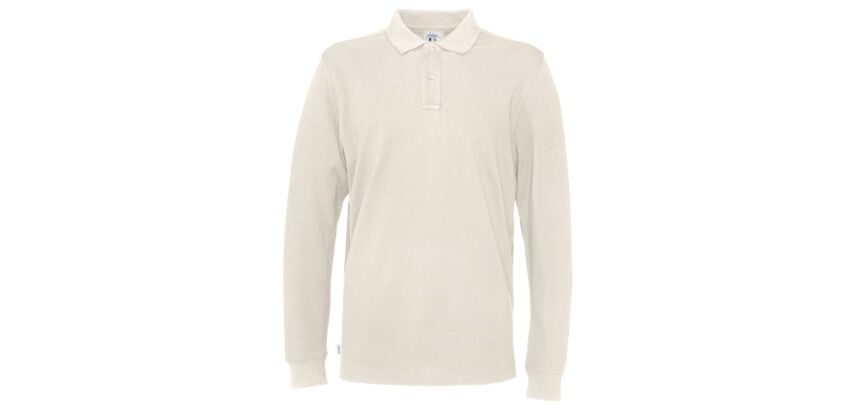 Cottover POLO PIQUE LONG SLEEVE MAN - GOTS GECERTIFICEERD