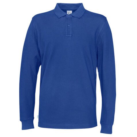 Cottover POLO PIQUE MANCHES LONGUES HOMME - CERTIFIÉ GOTS