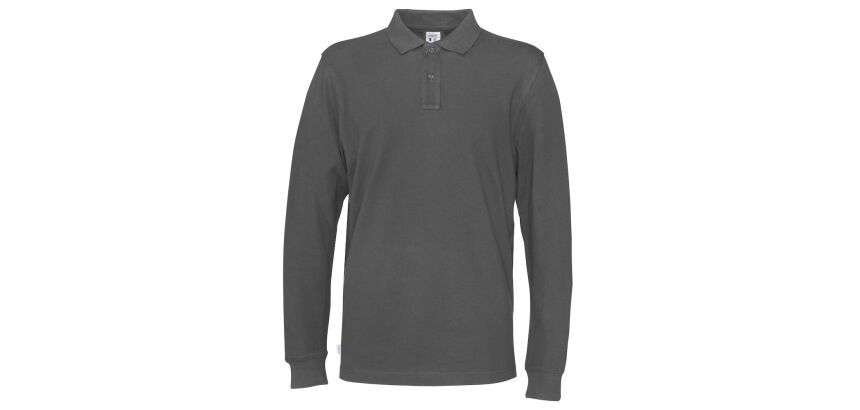Cottover POLO PIQUE MANCHES LONGUES HOMME - CERTIFIÉ GOTS