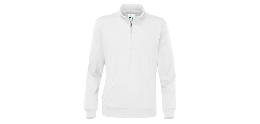 Cottover SWEATSHIRT COL ZIPPÉ UNISEX - CERTIFIÉ GOTS