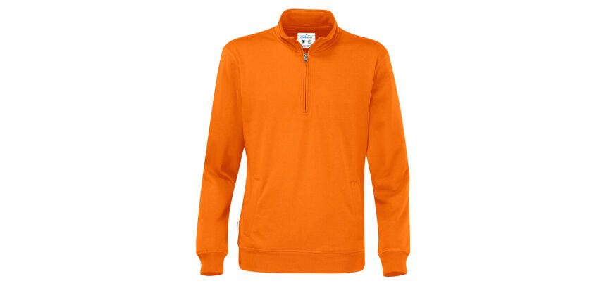 Cottover SWEATSHIRT COL ZIPPÉ UNISEX - CERTIFIÉ GOTS