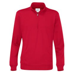 Cottover SWEATER HALF ZIP UNISEX - GOTS GECERTIFICEERD