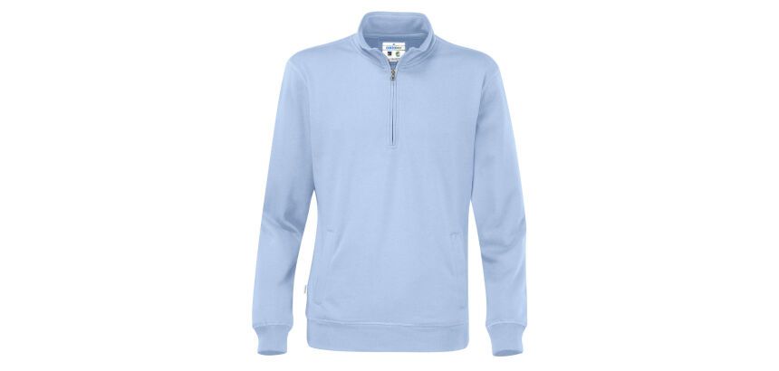 Cottover SWEATSHIRT COL ZIPPÉ UNISEX - CERTIFIÉ GOTS
