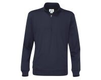Cottover SWEATSHIRT COL ZIPPÉ UNISEX - CERTIFIÉ GOTS Marine - Taille S