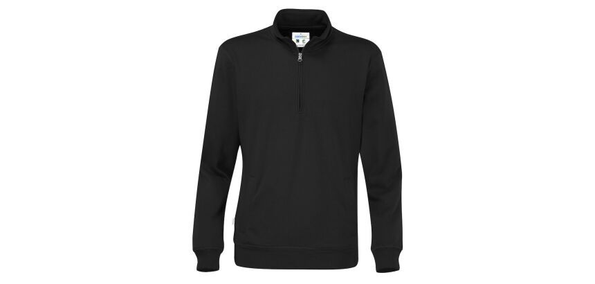 Cottover SWEATSHIRT COL ZIPPÉ UNISEX - CERTIFIÉ GOTS