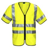 ProJob 6707 GILET PRIO ZIPPE - EN ISO 20471 CLASSE 3