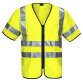 ProJob 6707 GILET PRIO ZIPPE - EN ISO 20471 CLASSE 3