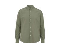 Cottover CHEMISE OXFORD SLIM FIT HOMME - CERTIFIÉ GOTS Vert olive - Taille 38