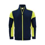 Printer PRIME Prime Sweat Fullzip Marine/Jaune Fluo - Taille XL