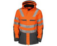 ProJob 6418 PARKA POLYURETHANE HV MATELASSEE - EN ISO 20471 CLASSE 3 - EN 343 3/1/X