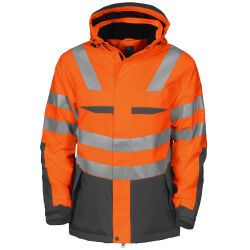 ProJob 6418 PARKA POLYURETHANE HV MATELASSEE - EN ISO 20471 CLASSE 3 - EN 343 3/1/X