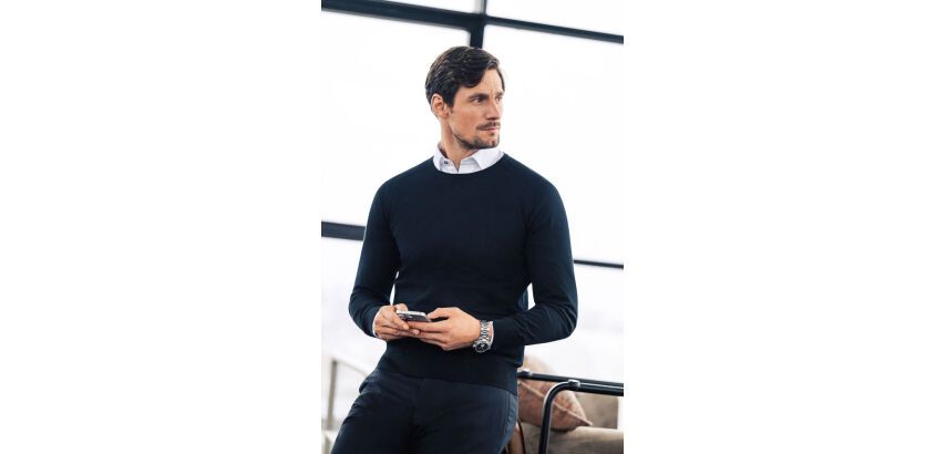 J.Harvest & Frost Merino U
Pull-Over Hommes