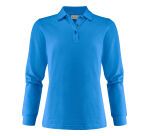 Printer Essentials Surf Pro L/S 
Polo Pique Damen