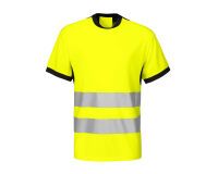 ProJob 6009 T-SHIRT - EN ISO 20471 CLASSE 2 Jaune/Noir - Taille M