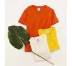 Cottover T-SHIRT MANCHES COURTES COL V HOMME - CERTIFIÉ GOTS