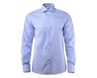 J.Harvest & Frost YB50 Twill Chemise Regular Fit Hommes Bleu Ciel - Taille L