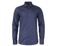 J.Harvest & Frost YB50 Twill Chemise Regular Fit Hommes Marine - Taille XXL