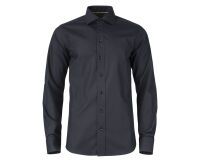 J.Harvest & Frost YB50 Twill Chemise Regular Fit Hommes Noir - Taille XXXL