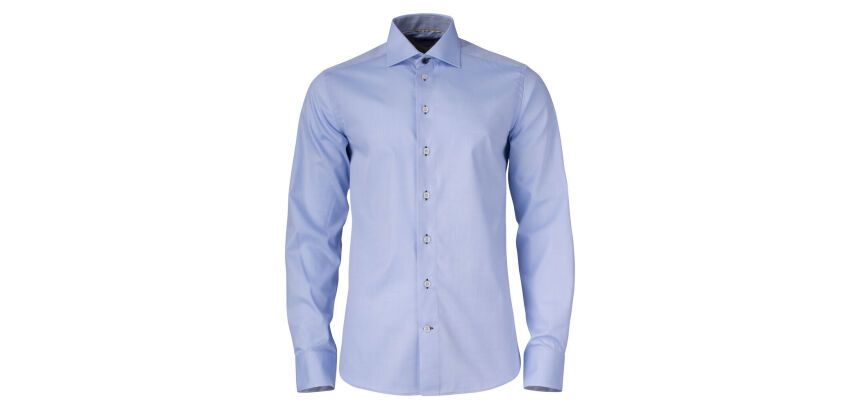 J.Harvest & Frost Yellow Bow 51 YB51 Twill Hemd Regular Fit Heren