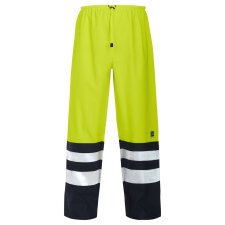 ProJob 6504 PANTALON DE PLUIE - EN ISO 20471 CLASSE 2 EN 343 3/1 Jaune/Noir - Taille L