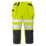 ProJob 6510 SIGNALISATIEPIRATENBROEK EN ISO 20471 KLASSE 2 Geel/Zwart - Maat 48