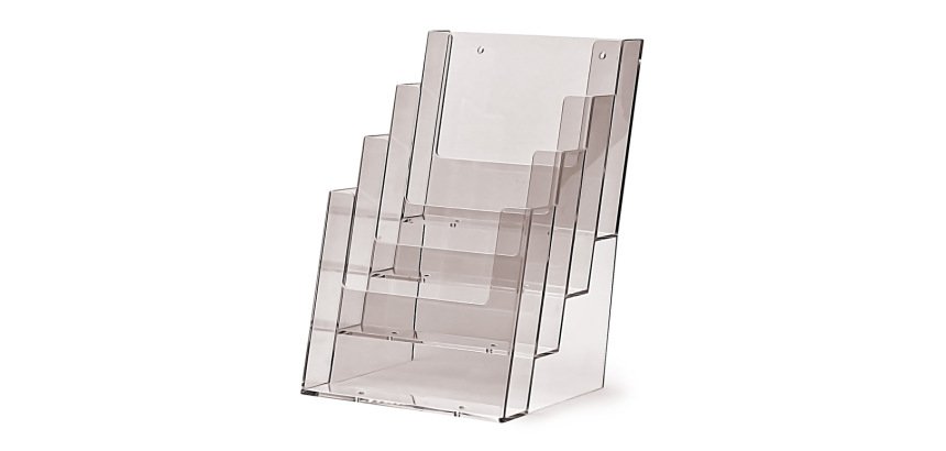 Taymar® Porte-brochures Comptoir/Mur 4x A5 Portrait
