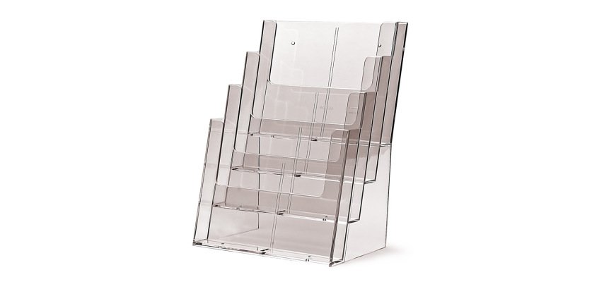 Taymar® Porte-brochures Comptoir/Mur 4x A4 Portrait