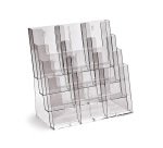 Taymar® Porte-brochures Comptoir/Mur 12x DL Portrait