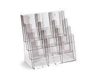 Taymar® Porte-brochures Comptoir/Mur 12x DL Portrait