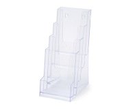 Scritto® Portafolletos Transparente varias Medidas 4x 1/3 A4