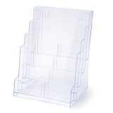 Scritto® Portafolletos Transparente varias Medidas 4x A4
