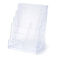 Scritto® Portafolletos Transparente varias Medidas 4x A4