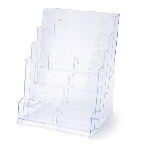 Scritto® Portafolletos Transparente varias Medidas 4x A4