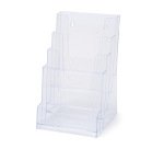 Scritto® Portafolletos Transparente varias Medidas 4x A5