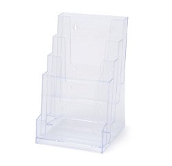Scritto® Portafolletos Transparente varias Medidas 4x A5