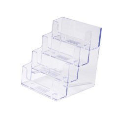Porta Tarjetas De Visita De 4 Pisos Apaisado