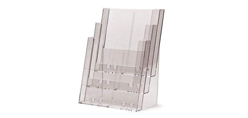 Taymar® Porte-brochures Comptoir/Mur 3x A4 Portrait