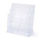 Porte-brochures Scritto® Comptoir/Mur 3x A4 Portrait