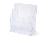 Scritto® Portafolletos Transparente varias Medidas 3x A4