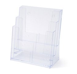 Scritto® Portafolletos Transparente varias Medidas 3x A4