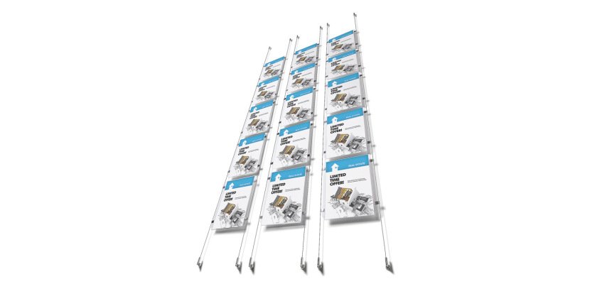 Boîte à Lumière pour Affiche à LED pour Kit de Suspension