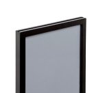 Porte-enseignes De Barrière A4 Noir Pour Barrier Flexi Belt Post